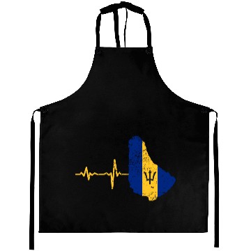Discover Heartbeat Barbados gift Aprons