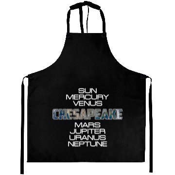Discover Solar System Planet Earth Chesapeake Gift Aprons