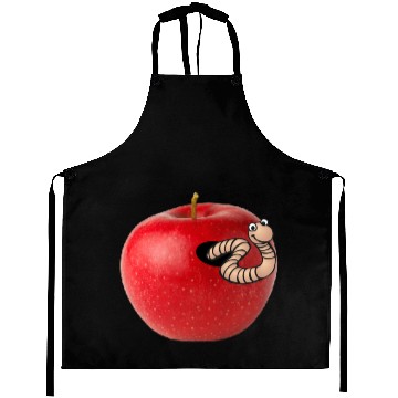 Discover worm apple Aprons
