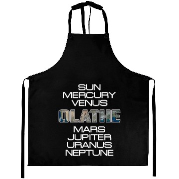 Discover Solar System Planet Earth Olathe Gift Aprons