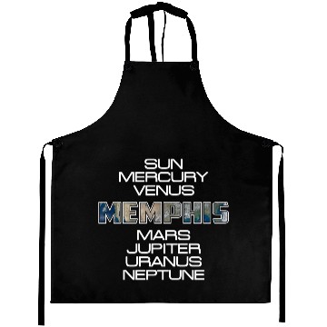 Discover Solar System Planet Earth Memphis Gift Aprons