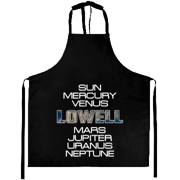 Discover Solar System Planet Earth Lowell Gift Aprons