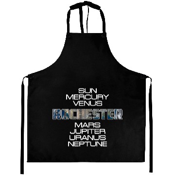 Discover Solar System Planet Earth Rochester Gift Aprons