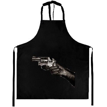 Discover Monkey With Gun Aprons