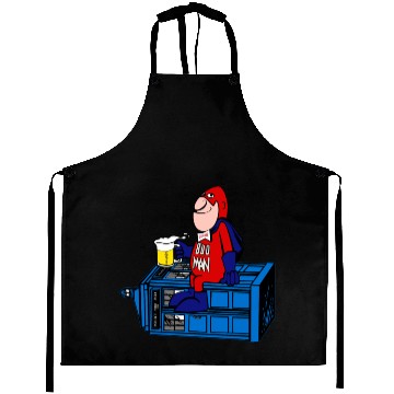 Discover The Mr Bud Man Tardis Aprons