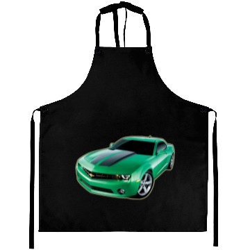 Discover GREEN CHEVY CAMARO Aprons