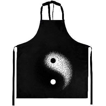 Discover Yin yang white & black Aprons