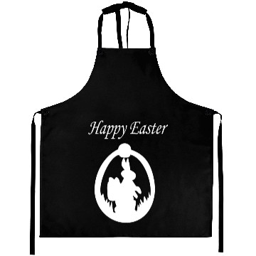 Discover Happy Easter white Aprons