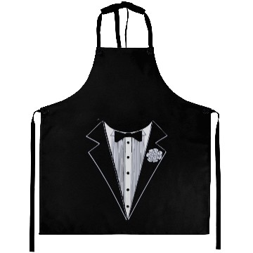 Discover Groom Tuxedo Aprons