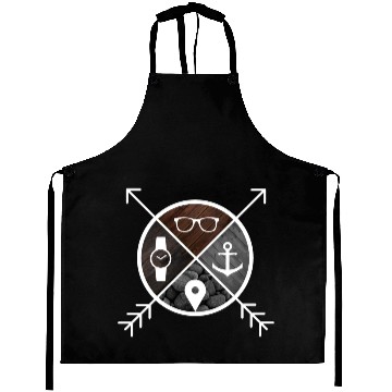 Discover Company Logo Aprons