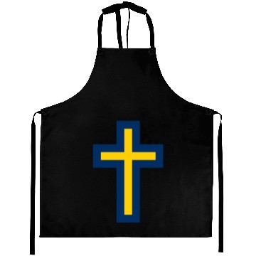 Discover Maize Blue Cross Aprons