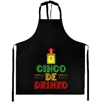 Discover Cinco De Drinko Aprons