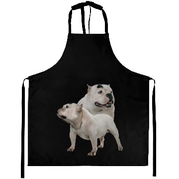 Discover White American Bully Aprons