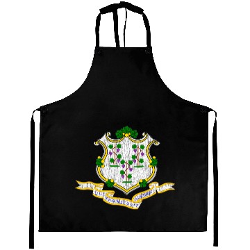 Discover Connecticut Flag Aprons