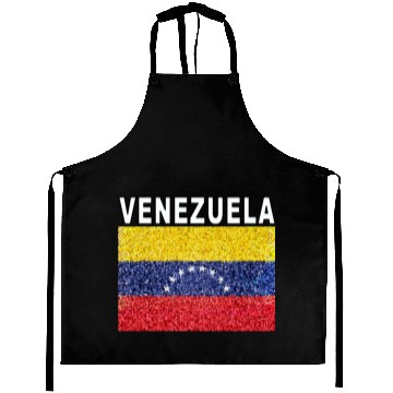 Discover venezuela flag stained glass effect design Aprons
