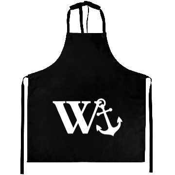Discover W Anchor Mens Funny Offensive Aprons
