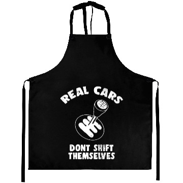 Discover Funny Car Racing Mechanic Apparel Aprons