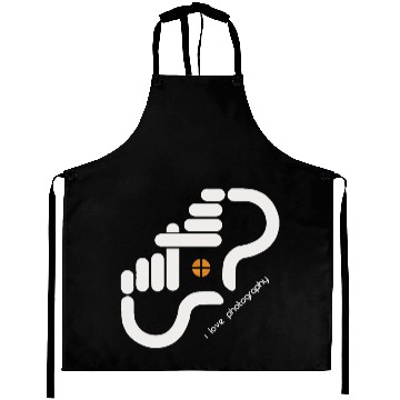 Discover I LOVE PHOTOGRAPHY Aprons