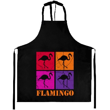 Discover Flamingo Pink James Aprons Bird Gift