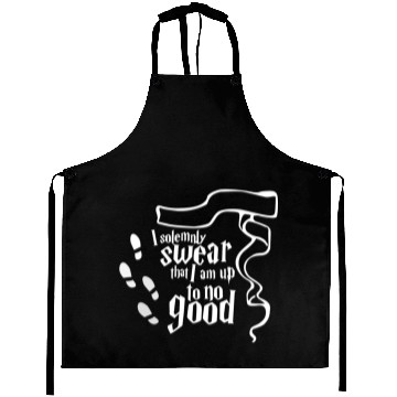 Discover I Solemnly Swear white Aprons