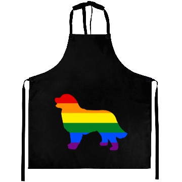 Discover Gay Pride Dog Bernese Mountain Dog Gay Pride Dog Apparel Aprons
