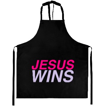 Discover Jesus Wins Aprons