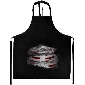 Discover Ripped Cloth Ripcage Aprons