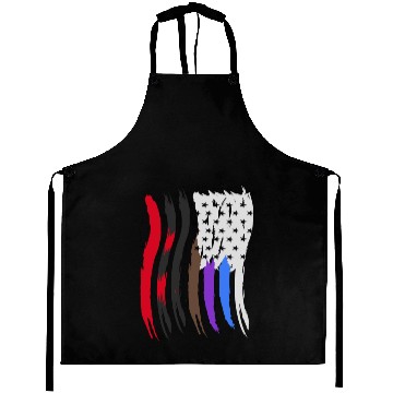 Discover Jiu Jitsu BJJ Flags Vertical Light Aprons