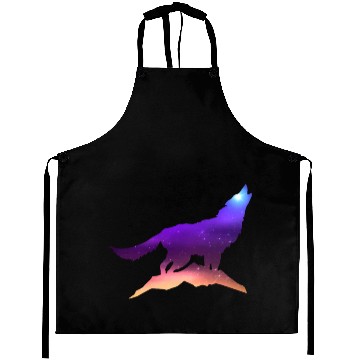 Discover Galaxy Wolf Aprons