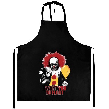 Discover Creepy Pennywise LIGHT Version Art Character Aprons