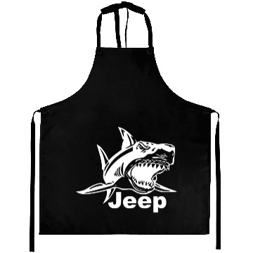 Discover Jeep Great White Shark Aprons