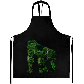 Discover Monkey Rain Forest Gift Idea Aprons