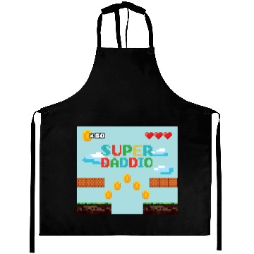 Discover Super Daddio Funny Aprons