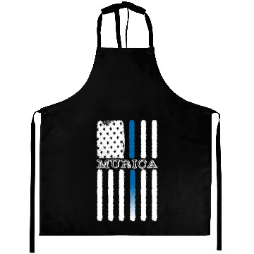 Discover Murica American Flag Aprons Funny Proud Merica