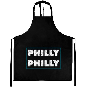 Discover Philly Philly Funny Vintage Graphic Aprons