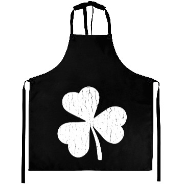 Discover Vintage Distressed Shamrock Aprons