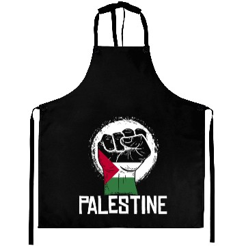 Discover Palestine Fist Aprons