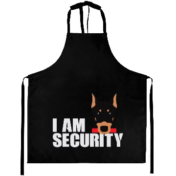 Discover I am security 3D Aprons