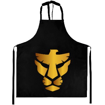 Discover lion & eagle face Aprons