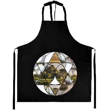 Discover Circle Nature Sea Paradise Aprons