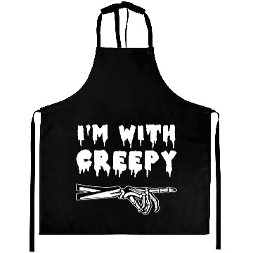 Discover I'm With Creepy Aprons