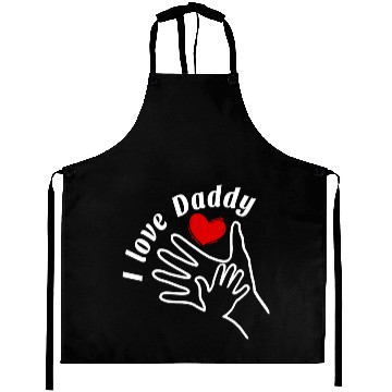 Discover I Love Daddy Aprons