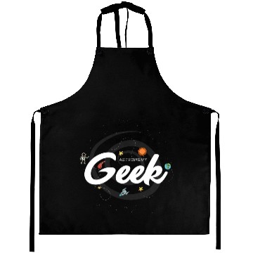 Discover Astronomy Geek Aprons