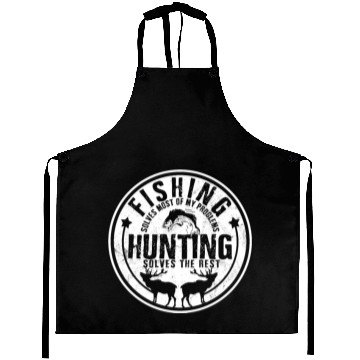 Discover Fishing and Hunting Aprons