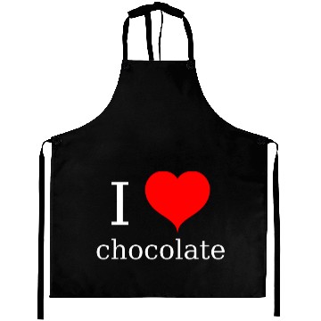 Discover i love chocolate Aprons
