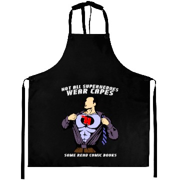 Discover Superheroes - Comics - Total Basics Aprons