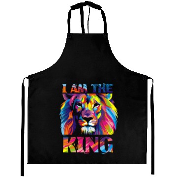 Discover I Am The King - Lion - Total Basics Aprons