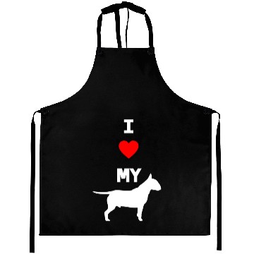 Discover I Love my Dog Aprons