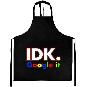 Discover Idk google it Aprons For Men, Women