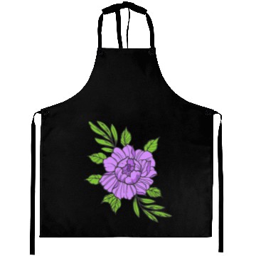 Discover Violet Flower Aprons